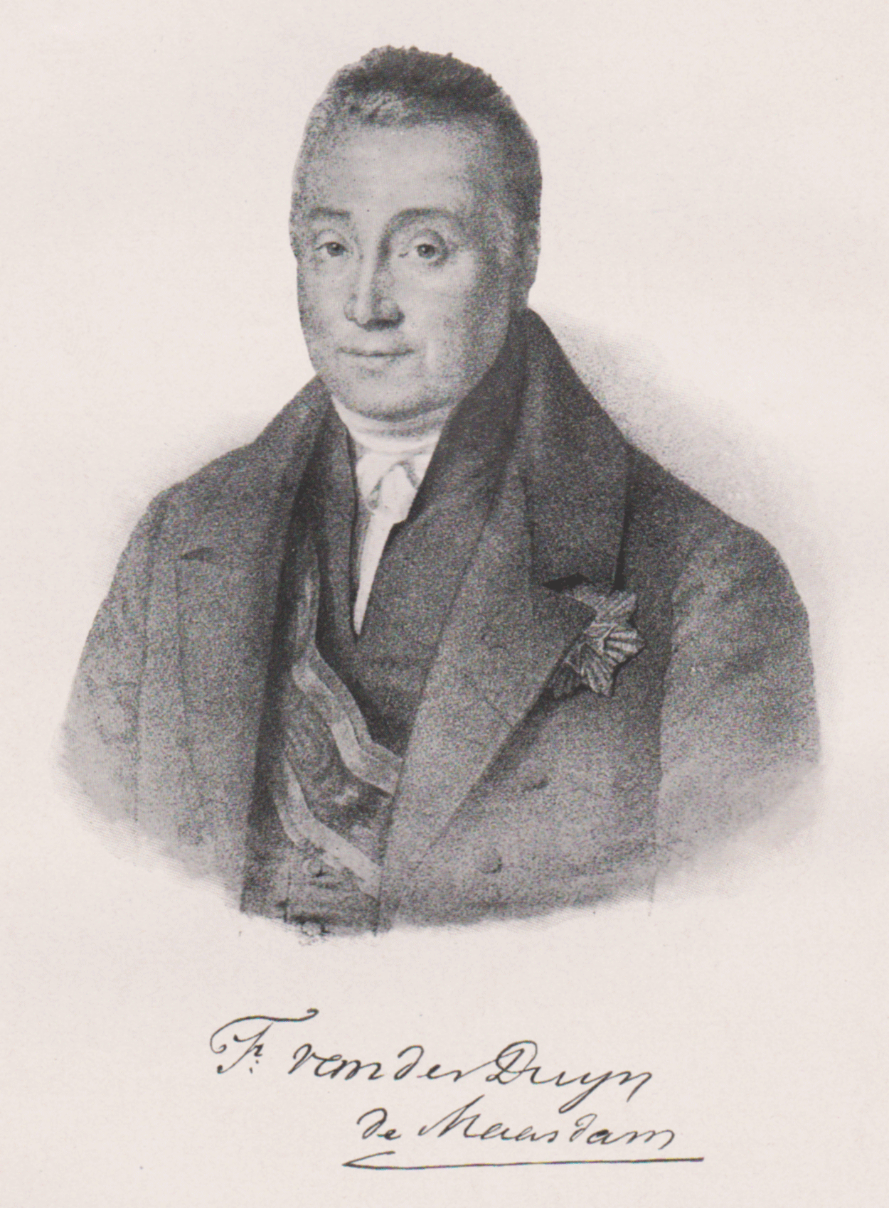Frans van der Duyn van Maasdam, een van de leiders van de omwenteling van november 1813