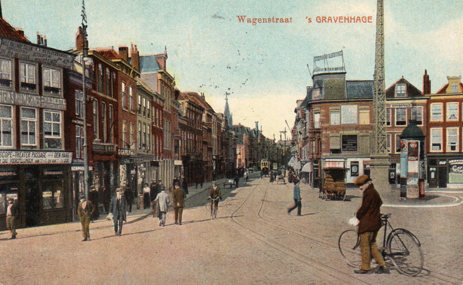 Korte Voorhout in 1901