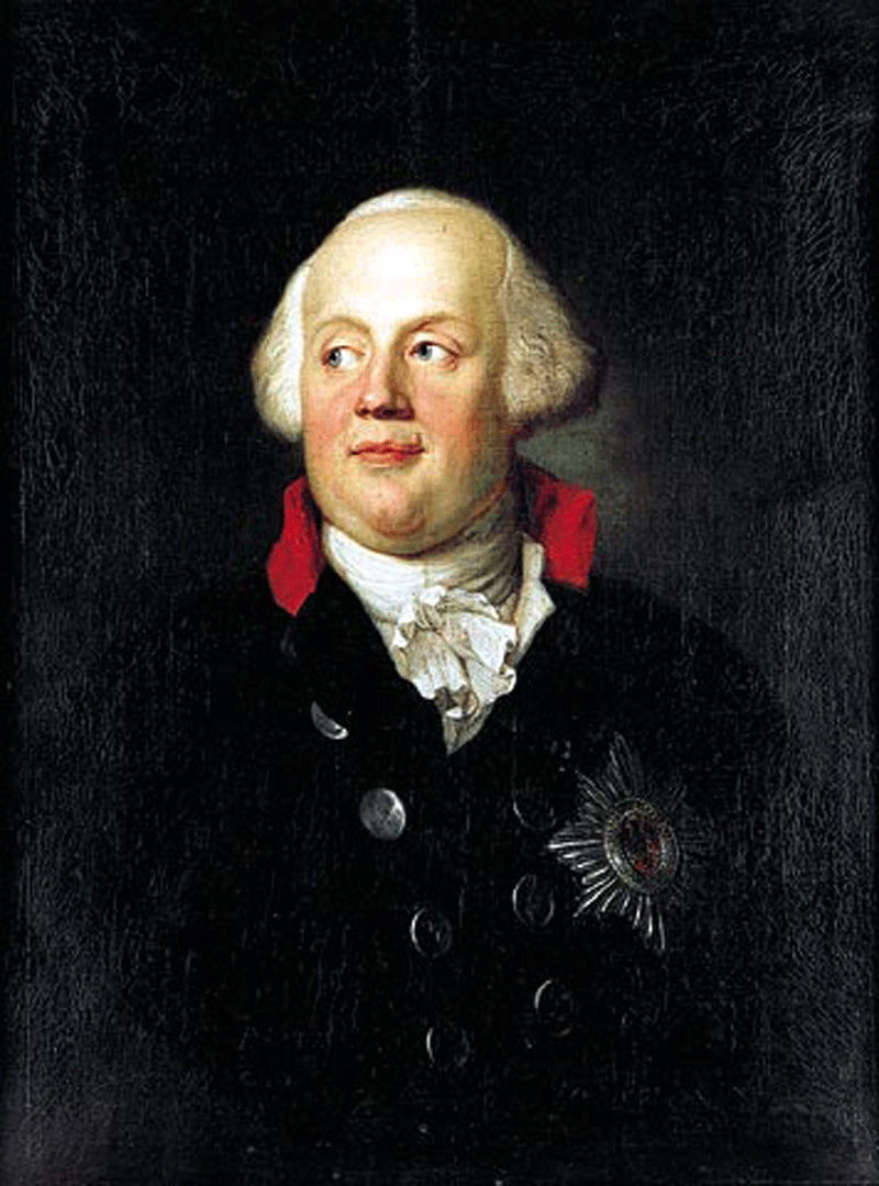 Koning van Pruisen Frederik Willem IIT