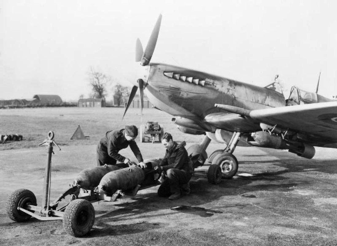 Spitfires van het 603de squadron