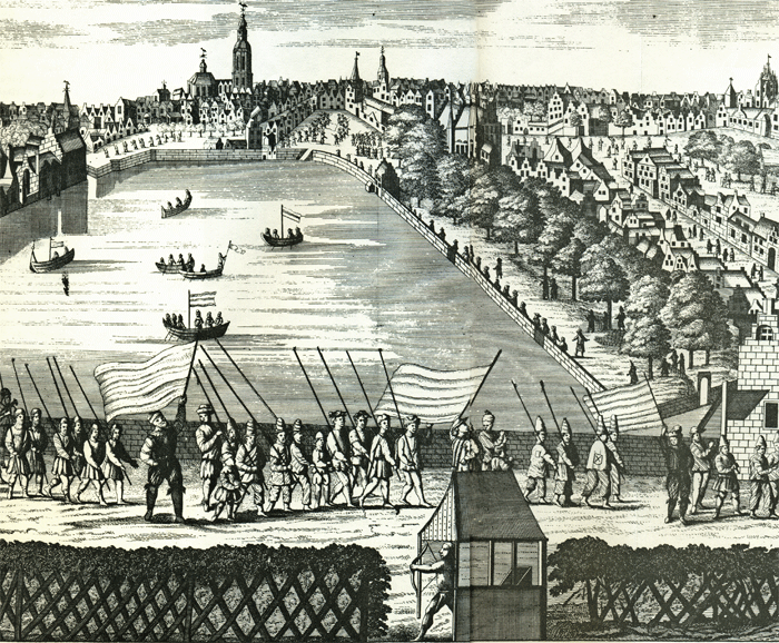Haagse schutters eind 16de eeuw