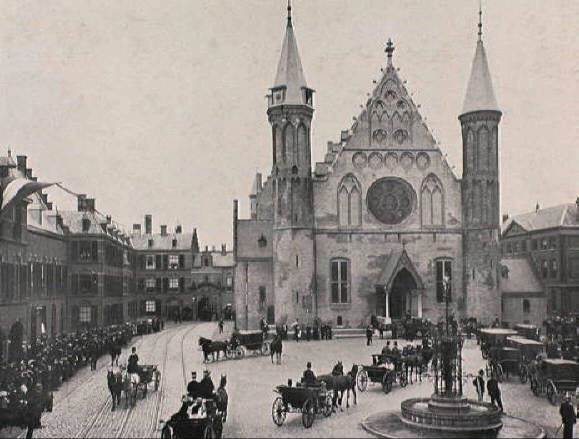 Opening Tweede Vredesconferentie in Den Haag 1907