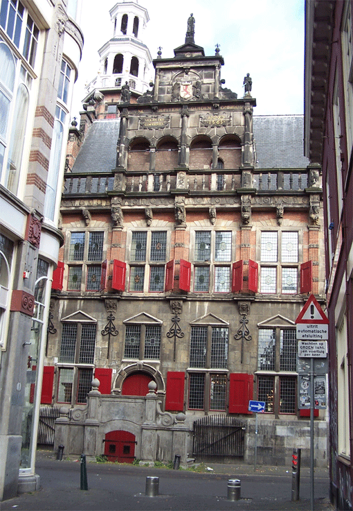Het oude stadhuis van Den Haag