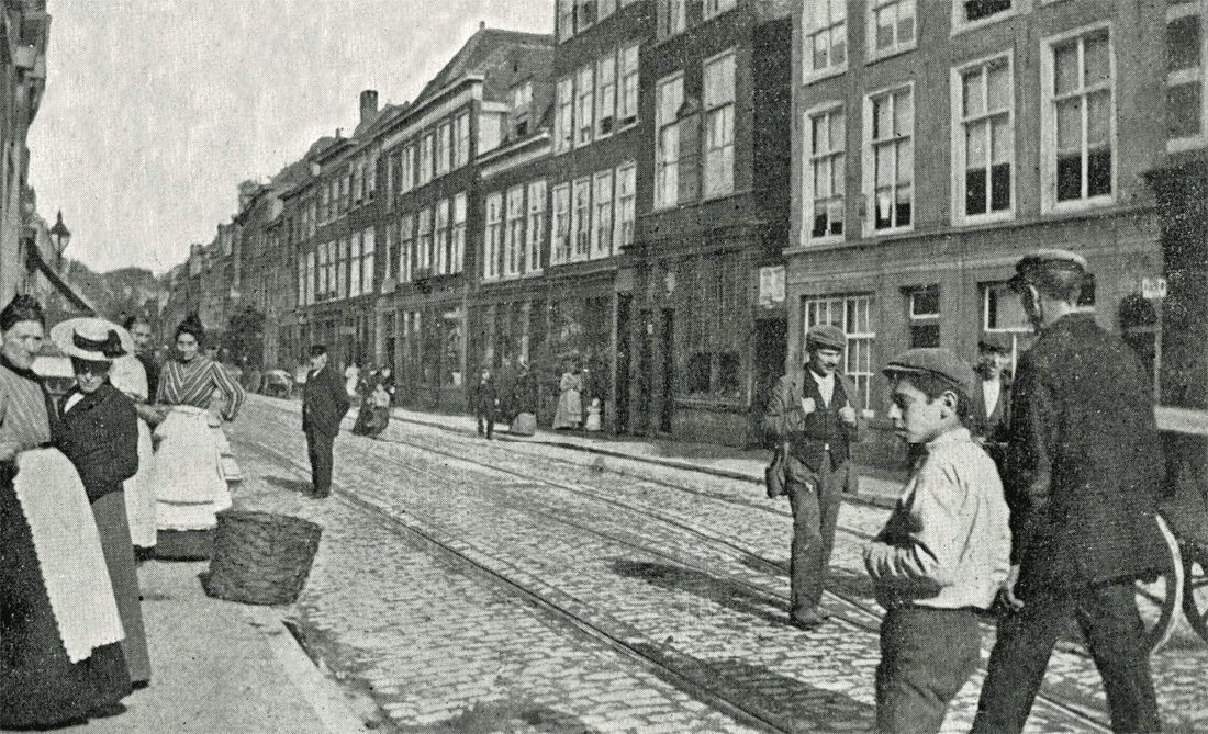 Gedempte Gracht, Den Haag, ca. 1900