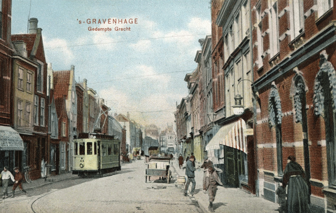 Gedempte Gracht, Den Haag, 1906