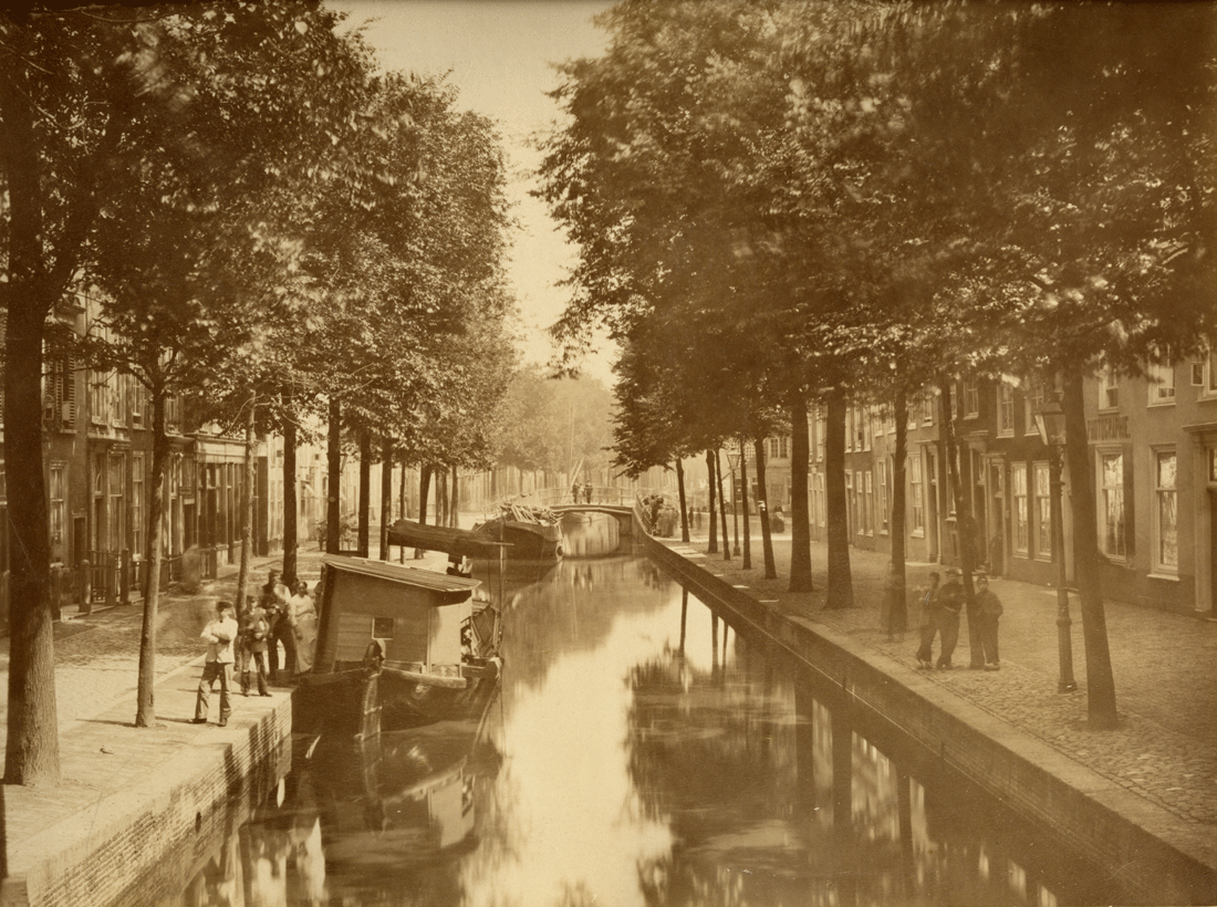 Nieuwe Haven in 1880