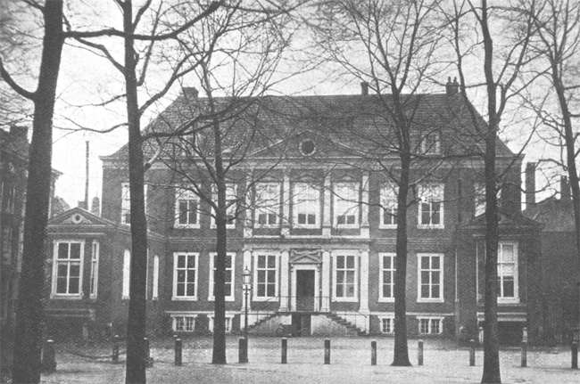 Het huis van Huygens op het Plein