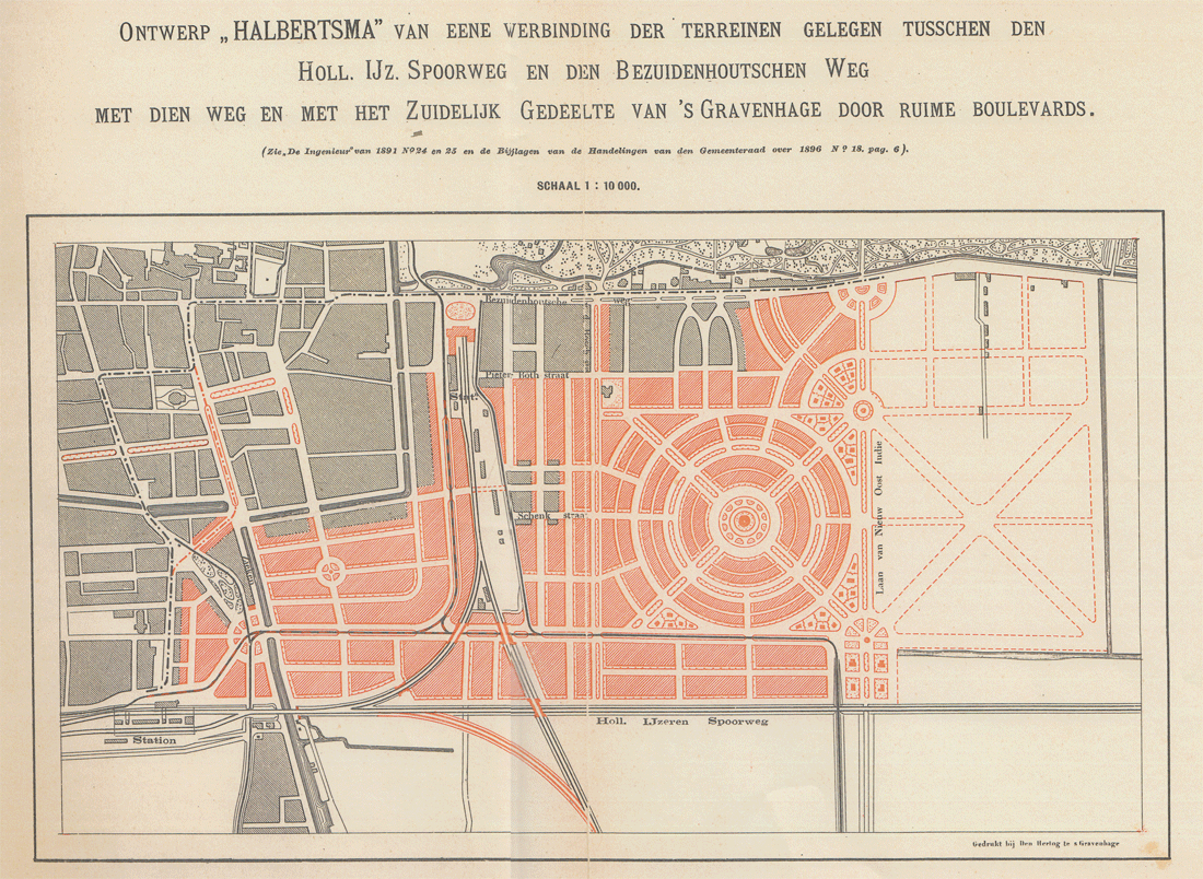 Plan Halbertsma, 1891