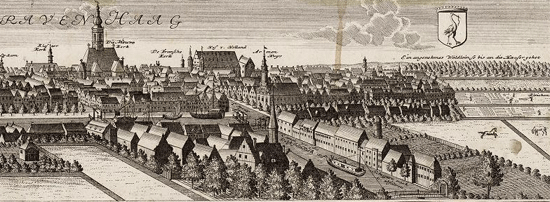 Stationsbuurt ca. 1730