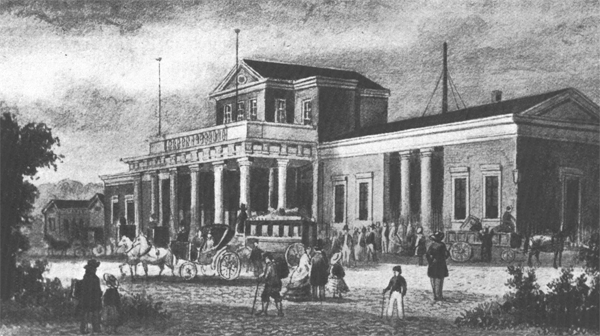 Station Hollands Spoor in de 19de eeuw